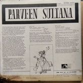 Parveen Sultana - Raga: Salakh Barari Todi • Raga: Lalita • Khamaj Thumri (Vinyl)